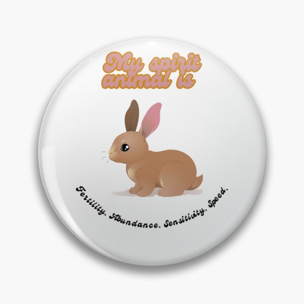 Item preview, My Spirit Animal The Rabbit designed and sold by Soujji-Designs.