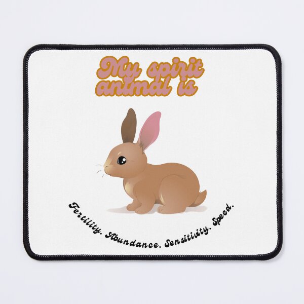 Item preview, My Spirit Animal The Rabbit designed and sold by Soujji-Designs.
