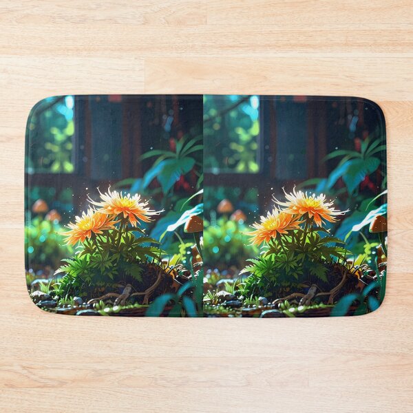 Item preview, Neon Urban Nature Botanical Harmony Cannabis Art Design designed and sold by ART ATTACK ZONE.