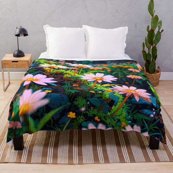Item preview, Pink Urban Nature Botanical Harmony Cannabis Art Design designed and sold by ART ATTACK ZONE.