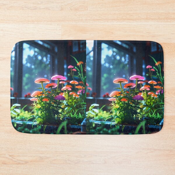 Item preview, Mushroom Urban Nature Botanical Harmony Cannabis Art Design designed and sold by ART ATTACK ZONE.