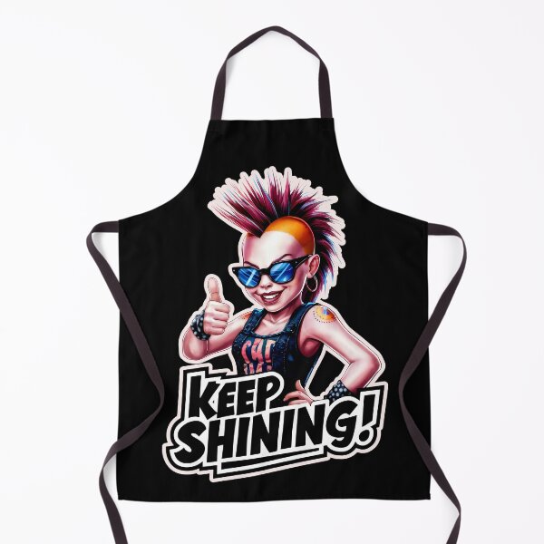 Item preview, Keep Shining With A Strong Thumb Up And Colorful Mohawk designed and sold by SplashTastic.