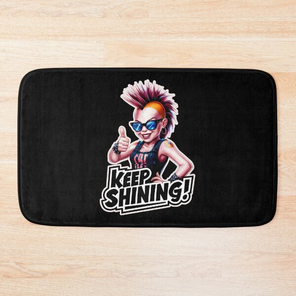 Item preview, Keep Shining With A Strong Thumb Up And Colorful Mohawk designed and sold by SplashTastic.