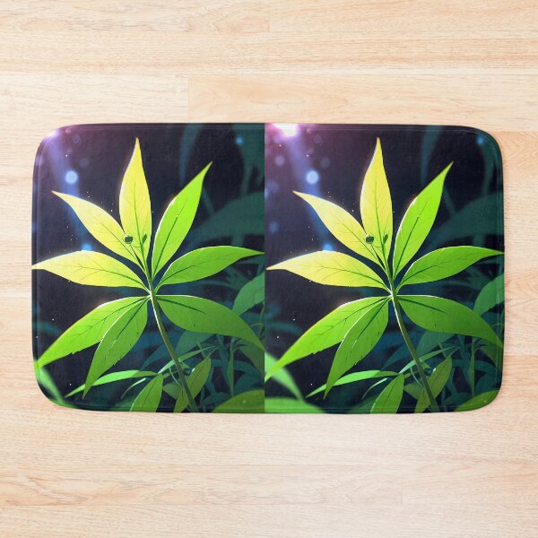 Item preview, Sustentable Urban Nature Botanical Harmony Cannabis Art Design designed and sold by ART ATTACK ZONE.