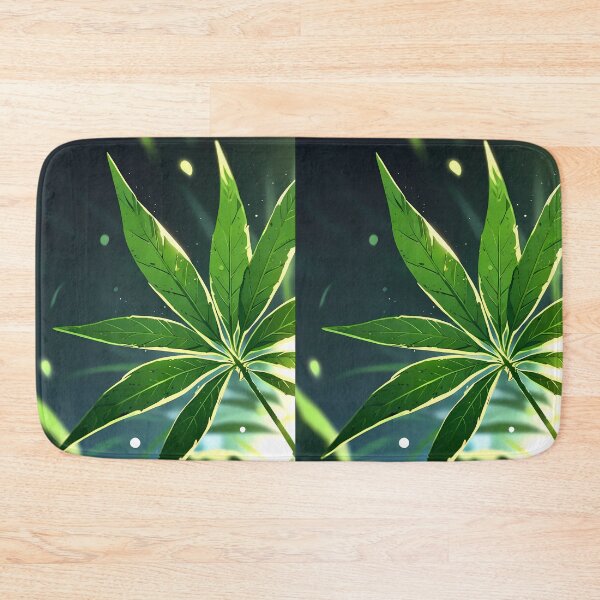 Item preview, Green Urban Nature Botanical Harmony Cannabis Art Design designed and sold by ART ATTACK ZONE.