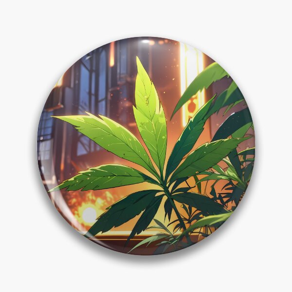 Artikelvorschau, Marihuana Urban Nature Botanische Harmonie Cannabis Art Design entworfen und verkauft von ART ATTACK ZONE.