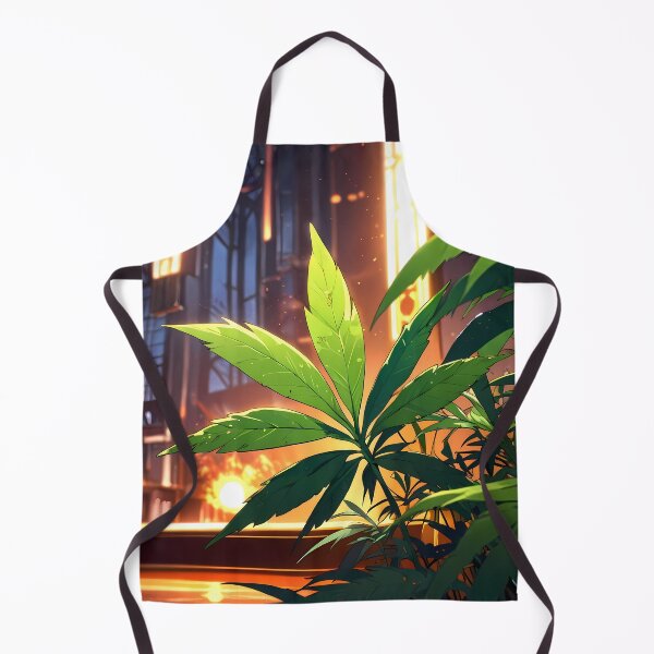 Artikelvorschau, Marihuana Urban Nature Botanische Harmonie Cannabis Art Design entworfen und verkauft von ART ATTACK ZONE.