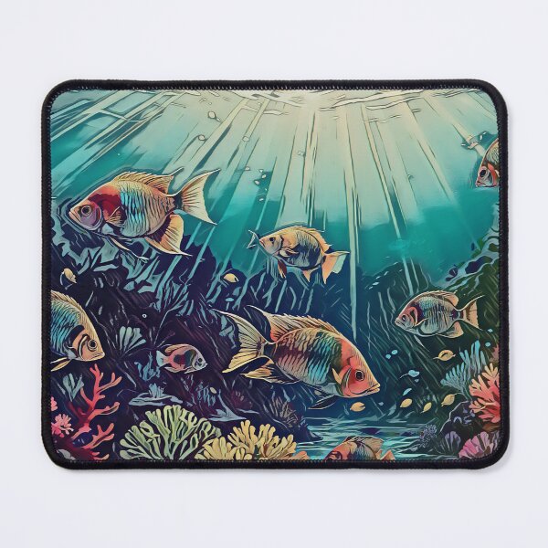 Item preview, Retro Reef Dreams designed and sold by Hen-C-Art.
