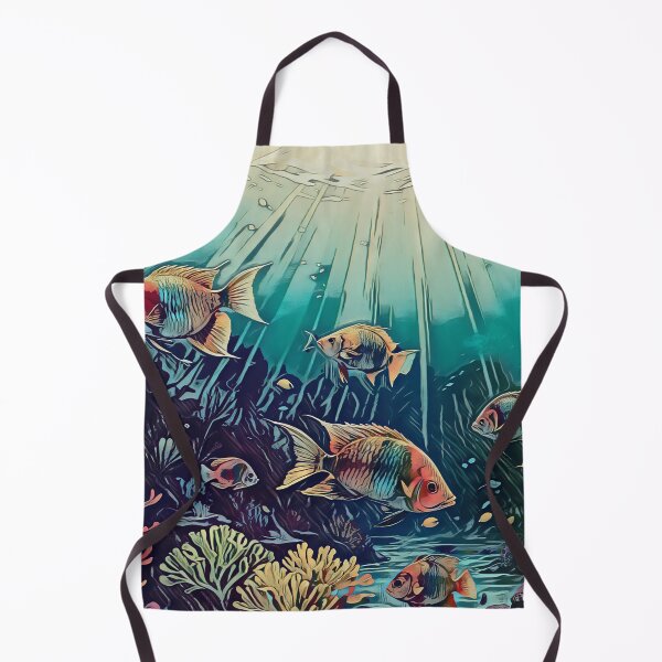 Item preview, Retro Reef Dreams designed and sold by Hen-C-Art.