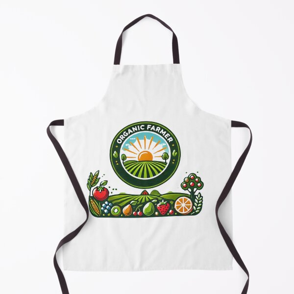 Item preview, Organic Farmer Logo Design - Vibrant Farm Produce Art designed and sold by Psycho-Crazy.