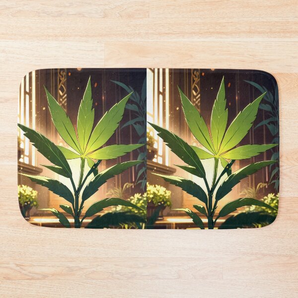 Item preview, Sunshine Urban Nature Botanical Harmony Cannabis Art Design designed and sold by ART ATTACK ZONE.