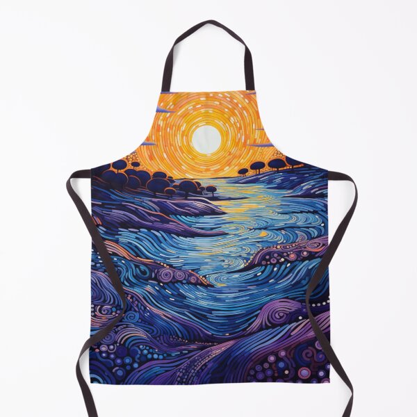 Item preview, Aboriginal Inspired Dot Art - New Morning designed and sold by GrinGalore.