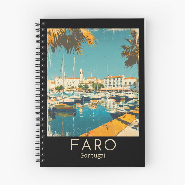Item preview, A Vintage Illustration of Faro - Portugal  designed and sold by GoodOldVintage.