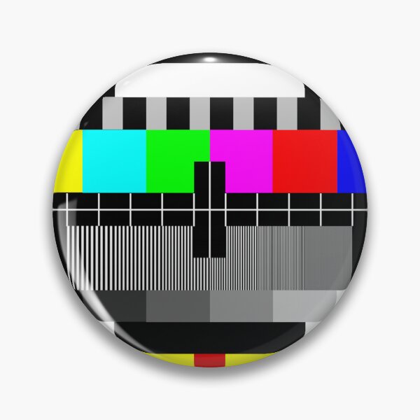Item preview, 90's TV Test pattern designed and sold by Enji333.