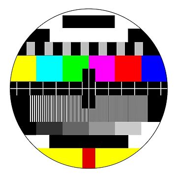 Artwork thumbnail, 90's TV Test pattern by Enji333