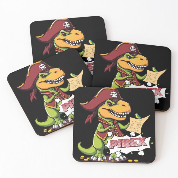 Item preview, T Rex Pirate designed and sold by Getup-clothing.