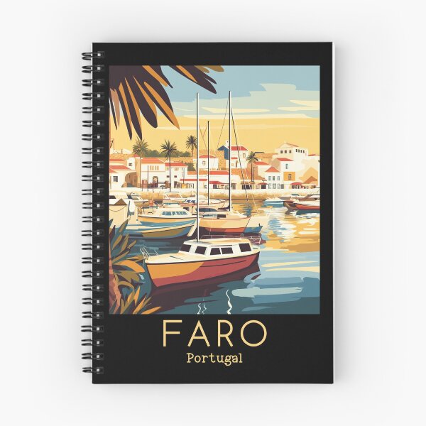 Item preview, A Vintage Illustration of Faro - Portugal  designed and sold by GoodOldVintage.