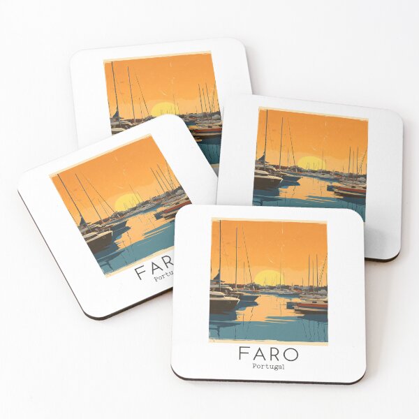 Item preview, A Vintage Illustration of Faro - Portugal  designed and sold by GoodOldVintage.