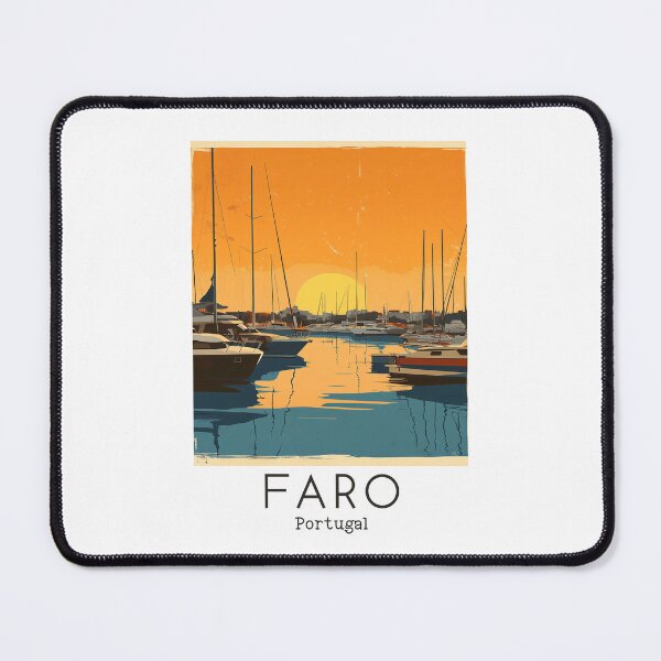 Item preview, A Vintage Illustration of Faro - Portugal  designed and sold by GoodOldVintage.