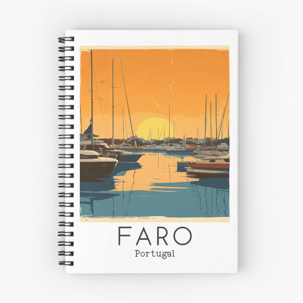 Item preview, A Vintage Illustration of Faro - Portugal  designed and sold by GoodOldVintage.