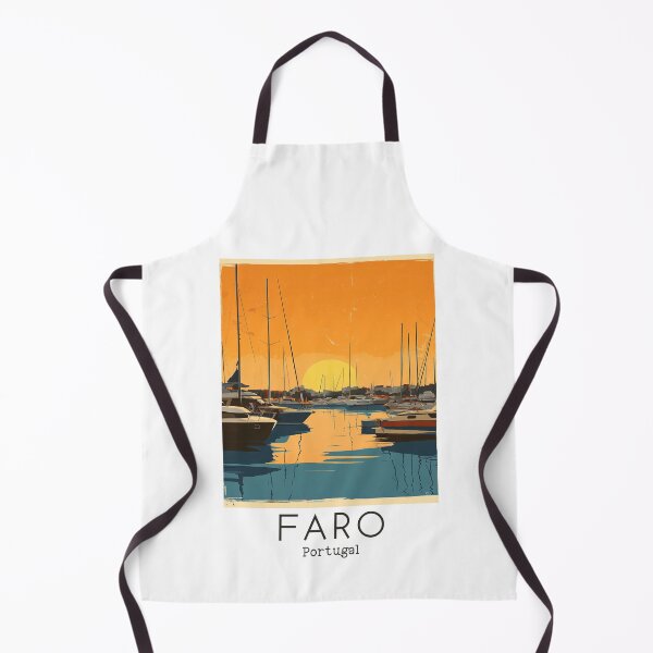 Item preview, A Vintage Illustration of Faro - Portugal designed and sold by GoodOldVintage.