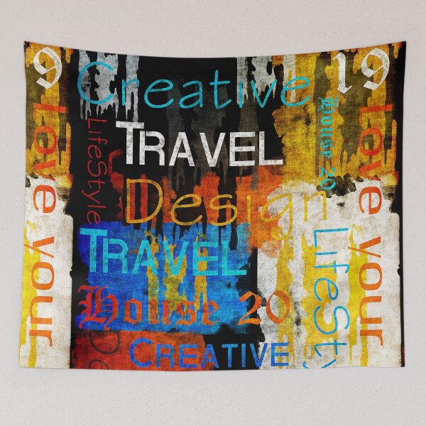 Item preview, Life Quote Pop Art designed and sold by Nora Gad.
