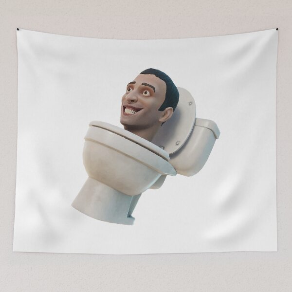 Item preview, Skibidi Toilet Meme Illustration | Gaming Memes designed and sold by FilipeFerreira.