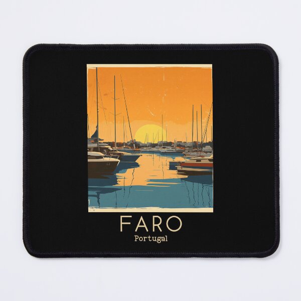 Item preview, A Vintage Illustration of Faro - Portugal  designed and sold by GoodOldVintage.