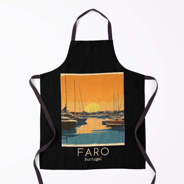 Item preview, A Vintage Illustration of Faro - Portugal designed and sold by GoodOldVintage.