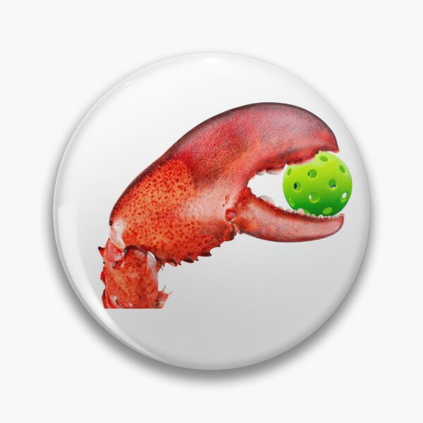 Item preview, Lobster Claw Holding Pickleball designed and sold by PZI Picklewear.