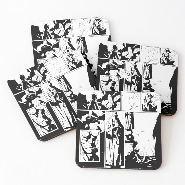 Item preview, Scary, Moody Mignola Hellboy Panels designed and sold by woodycompton.