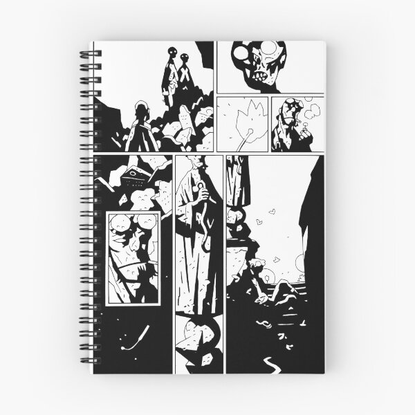 Item preview, Scary, Moody Mignola Hellboy Panels designed and sold by woodycompton.