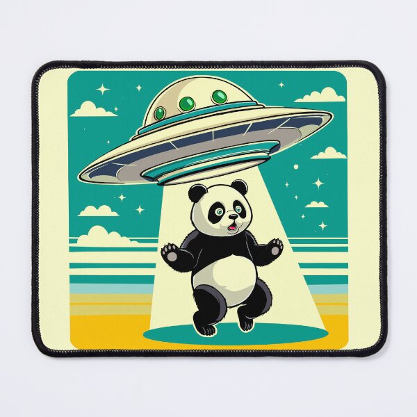 Item preview, Panda Bear Being Abducted by Aliens designed and sold by Ghost on Toast.