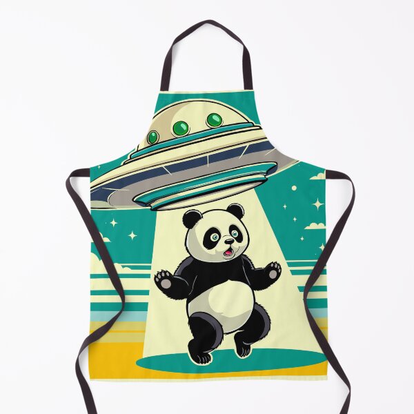 Item preview, Panda Bear Being Abducted by Aliens designed and sold by Ghost on Toast.