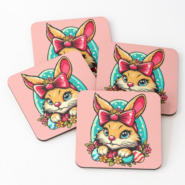 Item preview, Easter Bunny With a Bow designed and sold by Ghost on Toast.