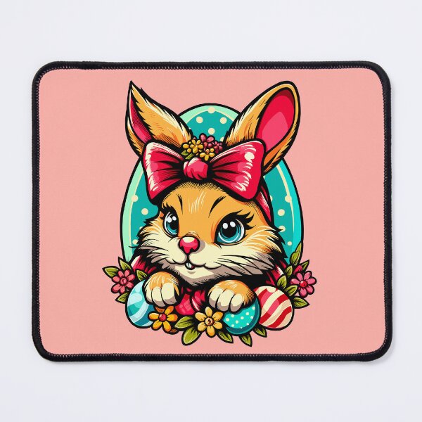 Item preview, Easter Bunny With a Bow designed and sold by Ghost on Toast.