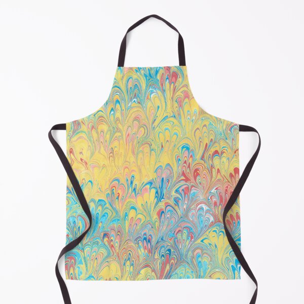 Item preview, Florentine Peacock Feather Marbled Paper Design designed and sold by TRVLR Designs.