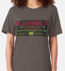 ALIEN 1979 Nostromo Self Destruct Sequence Slim Fit T-Shirt