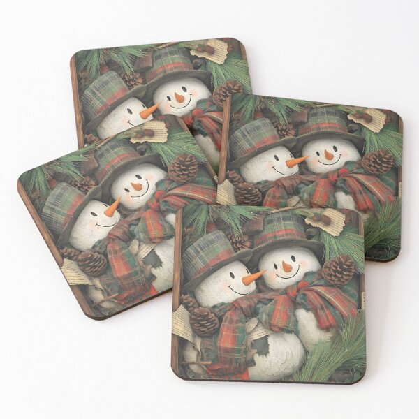Item preview, Cute Snowman Christmas ornaments, decorations. designed and sold by Shoot-The-Moon.