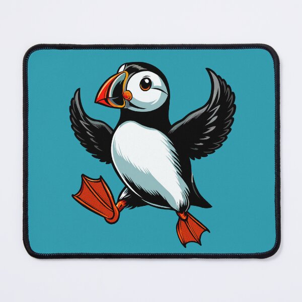 Item preview, Hoppin’ Puffin designed and sold by Ghost on Toast.