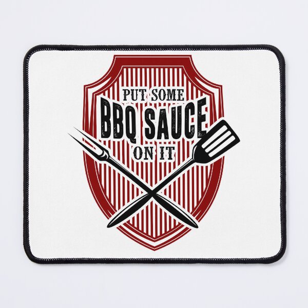 Item preview, Grill saying (black/red), more sauce on my BBQ designed and sold by DoKaAltmann.
