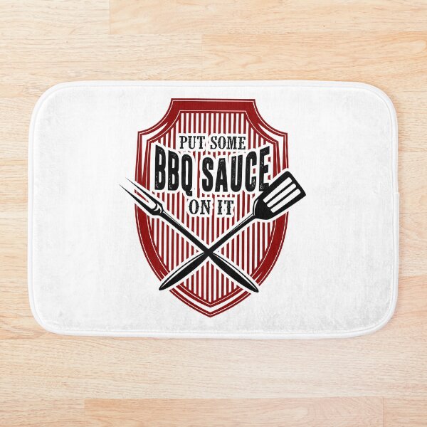 Item preview, Grill saying (black/red), more sauce on my BBQ designed and sold by DoKaAltmann.