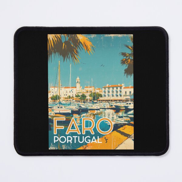 Item preview, A Vintage Illustration of Faro - Portugal  designed and sold by GoodOldVintage.