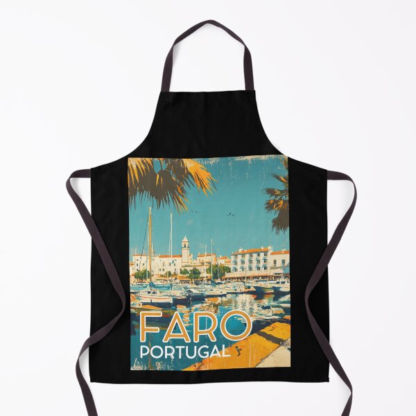 Item preview, A Vintage Illustration of Faro - Portugal designed and sold by GoodOldVintage.