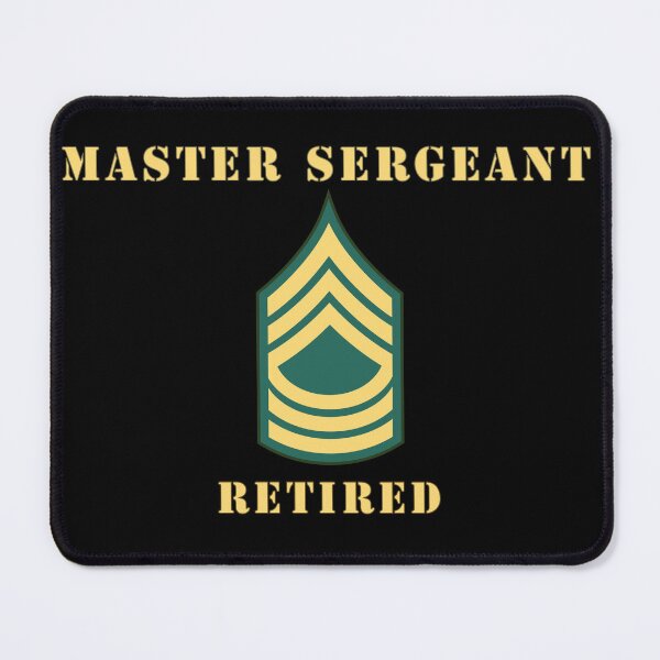 Item preview, Army - Master Sergeant - MSG - Retired designed and sold by Military Insignia Products.