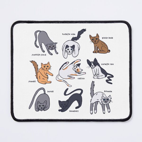 Item preview, 9 Cats with labels designed and sold by PinchaBoho.