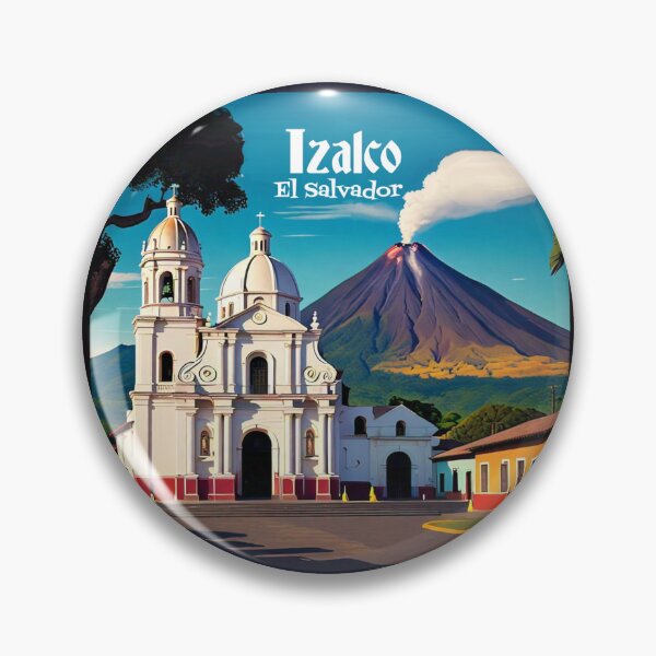 Item preview, Travel Vintage Wall Art El Salvador | Izalco designed and sold by kestrada2906.