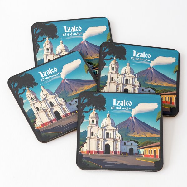 Item preview, Travel Vintage Wall Art El Salvador | Izalco designed and sold by kestrada2906.