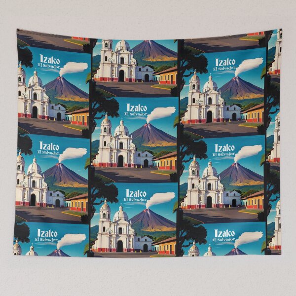 Item preview, Travel Vintage Wall Art El Salvador | Izalco designed and sold by kestrada2906.