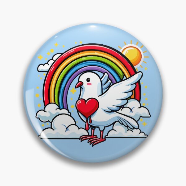 Item preview, Dove With a Bleeding Heart designed and sold by Ghost on Toast.